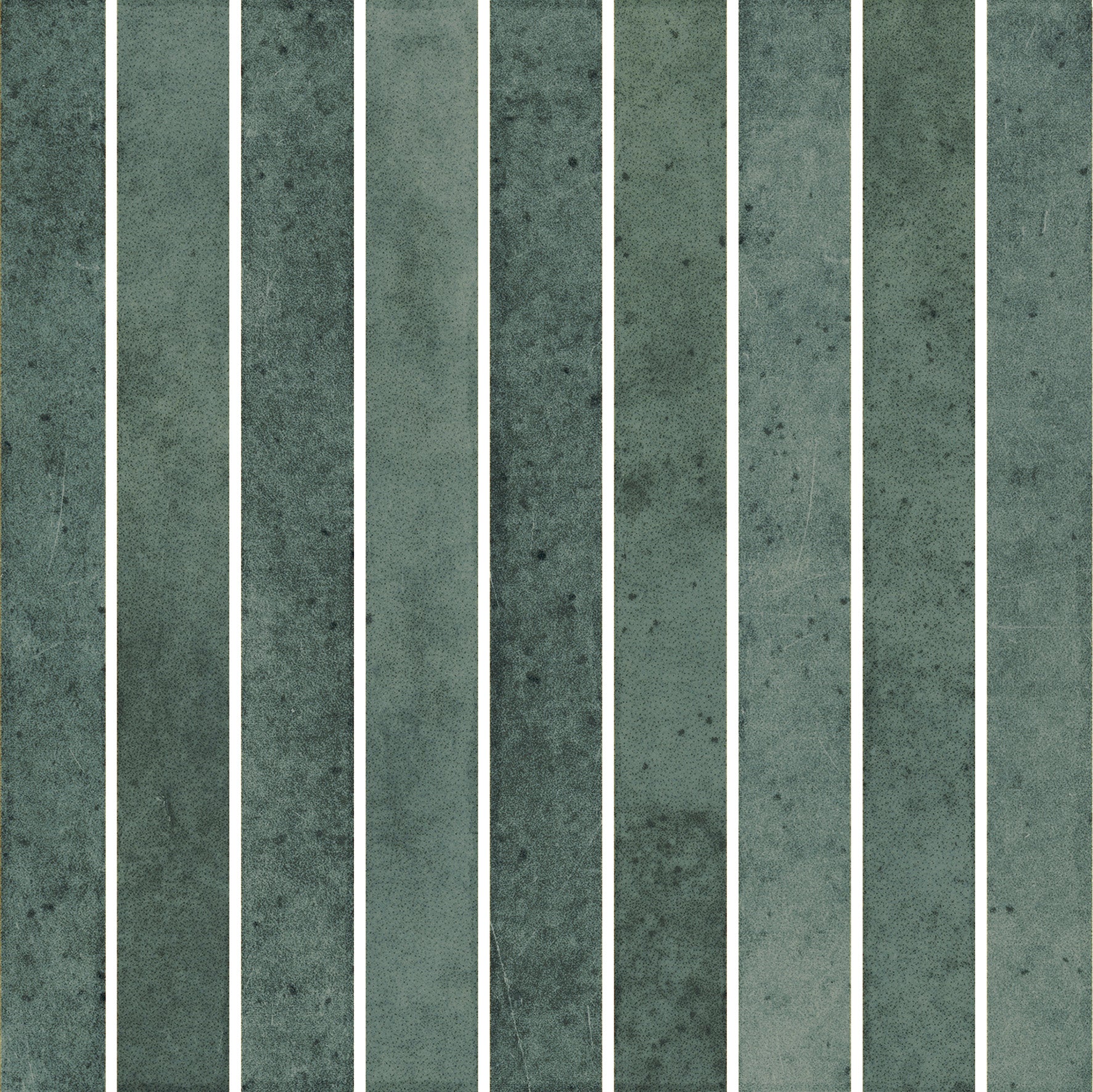 Align 6x6 Green Gloss Porcelain Tile