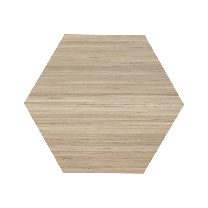 Balance 9.5x11 Crema Hexagon Porcelain Tile