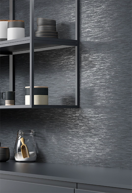 Electra 12x24 Black Porcelain Tile