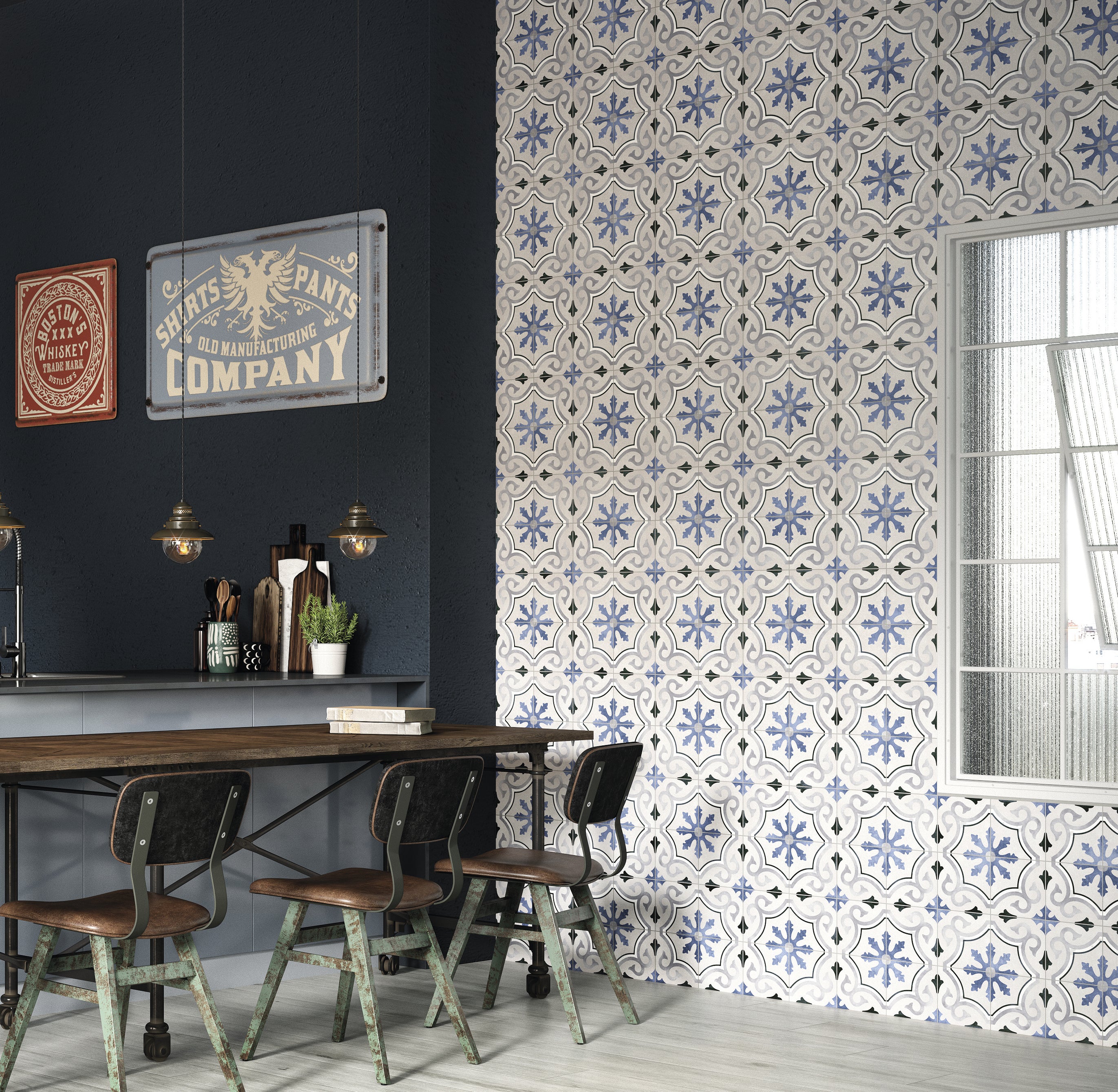 Seville 6x6 Lou-Lou Porcelain Tile