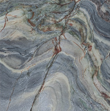 Gulf Stream 6X6 Blue Stone Look Porcelain Tile - SAMPLES