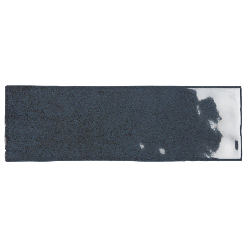 Kai 2.5x8 Peacock Blue Gloss Subway Tile