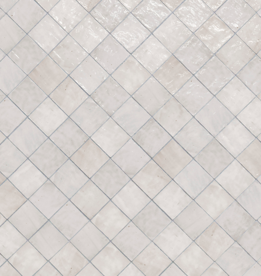 Mirada 4x4 White Gloss Tile