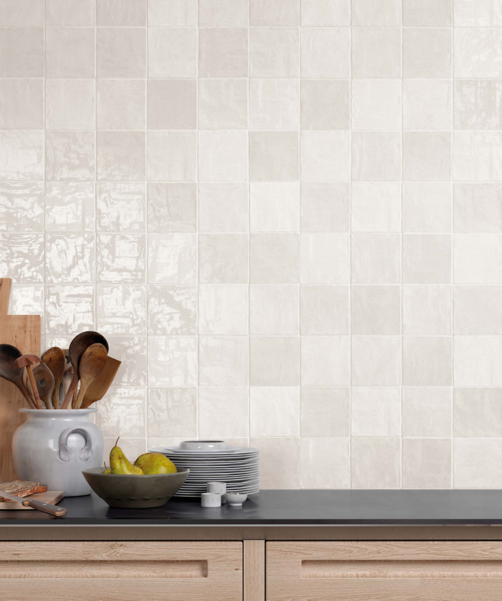 Mirada 4x4 White Gloss Tile