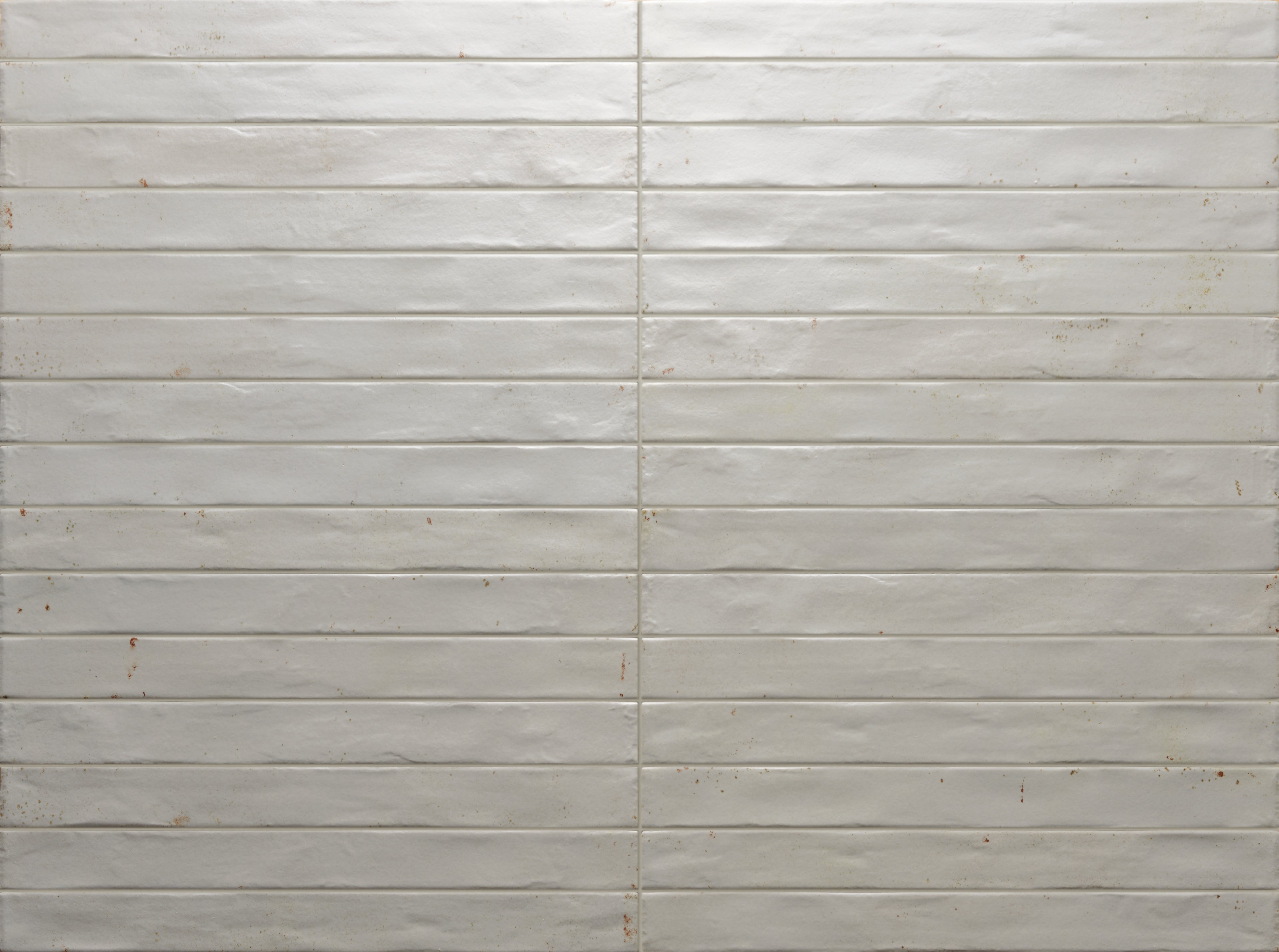 Pacific 2x18 White Matte Porcelain Tile