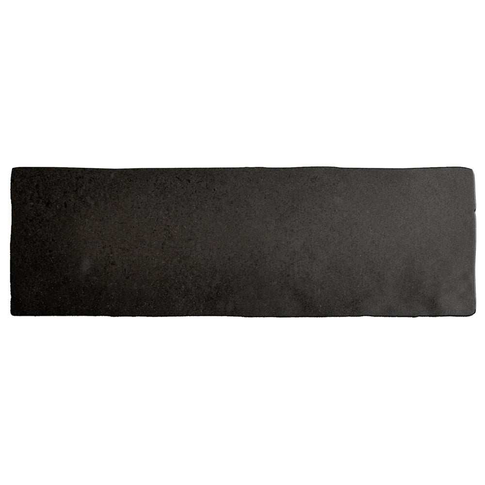 Patina 2.5x8 Raven Black Matte Ceramic Tile