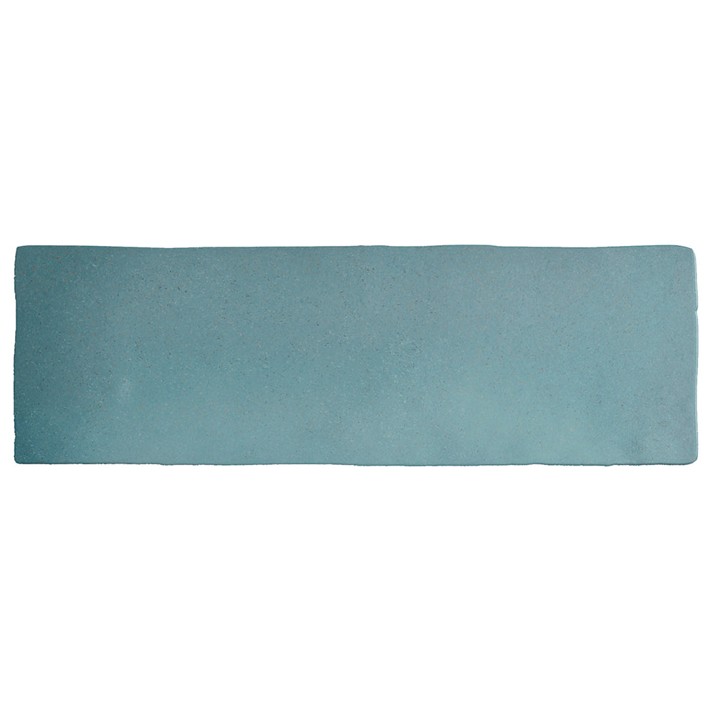 Patina 2.5x8 Turquoise Matte Ceramic Tile