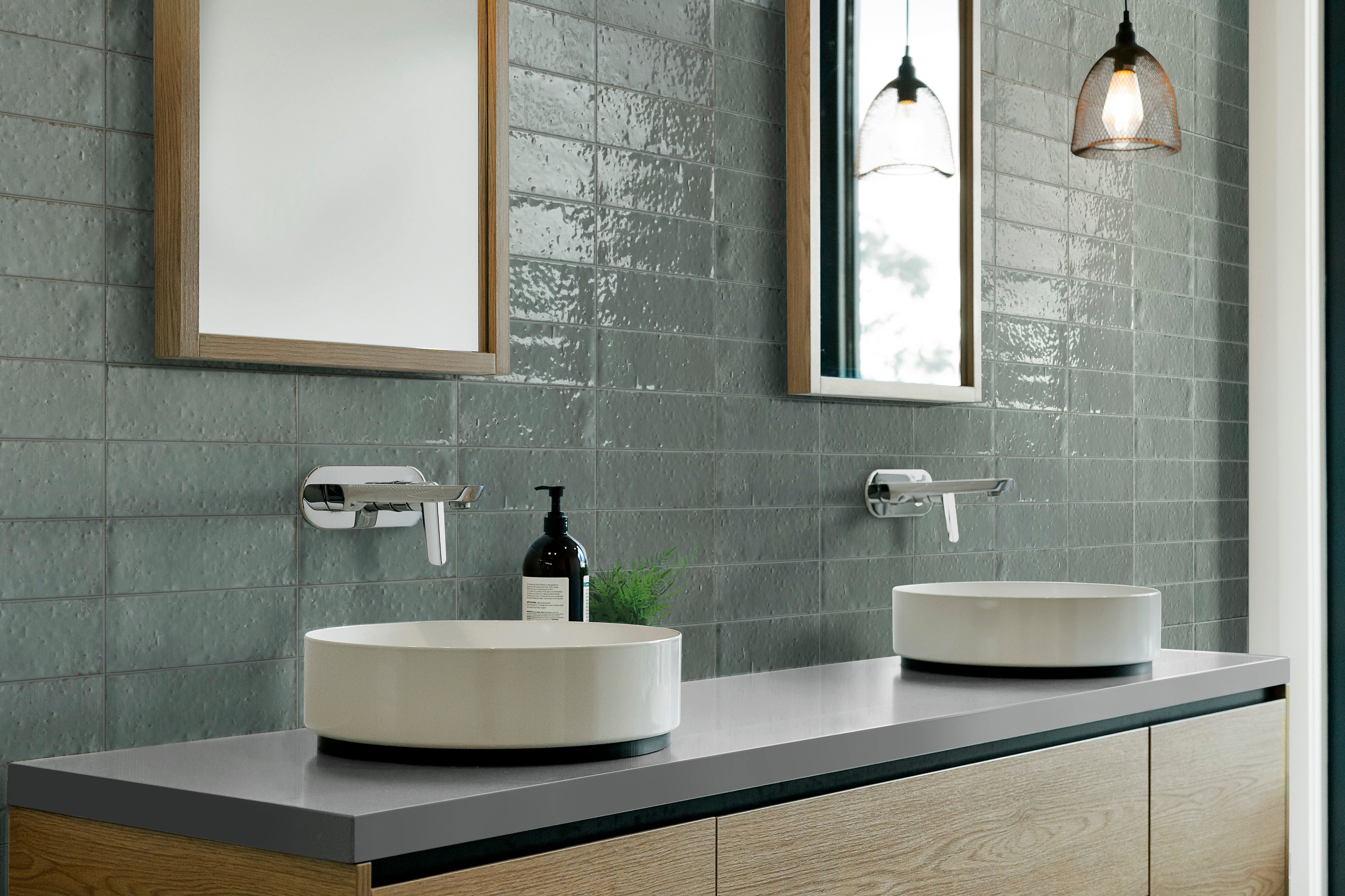 Savannah 3x8 Gray Gloss Porcelain Tile