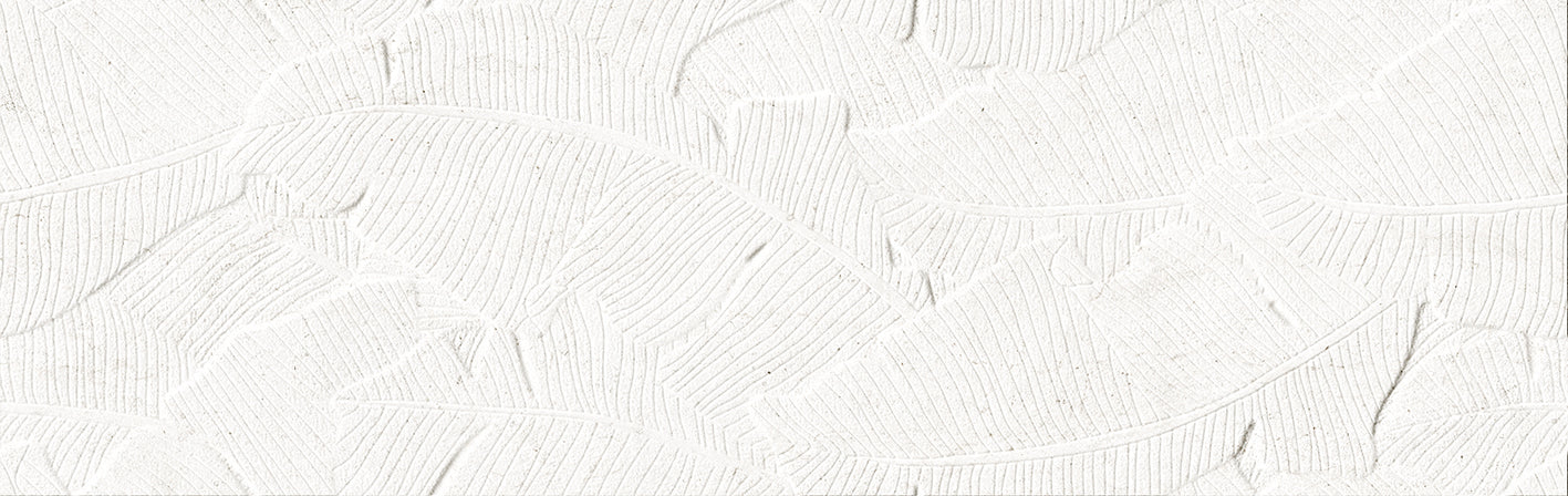 Villa 13x39 Palm White Matte Ceramic Wall Tile - SAMPLES