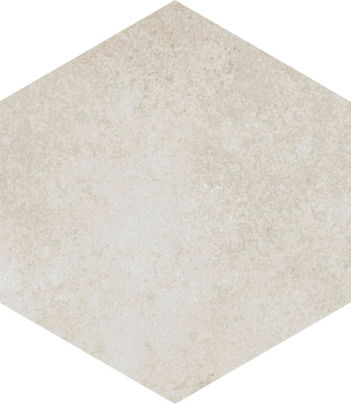 Bonita 5x6 Cream Hexagon Porcelain Tile