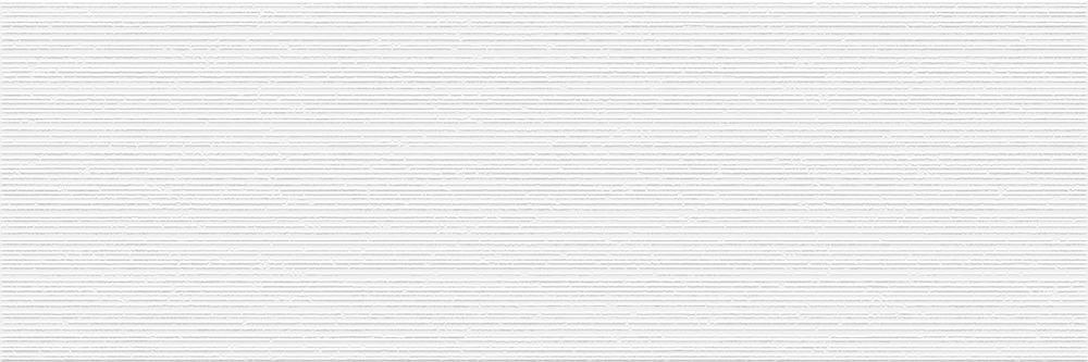 Essence 10x30 White Raked Linear Wall Tile