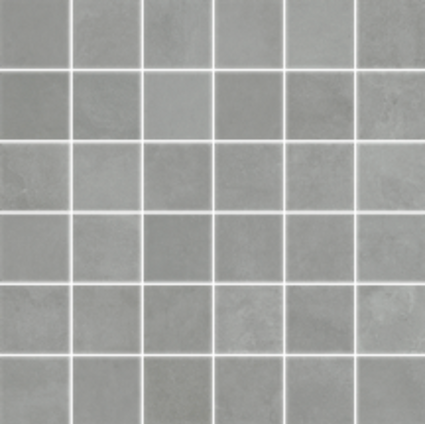 Fresh 2x2 Gray Mosaic Porcelain Tile