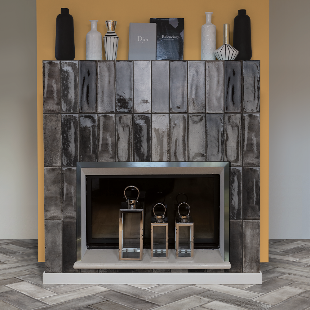 HUDSON 4X12 BLACK GLOSS ROOM SCENE