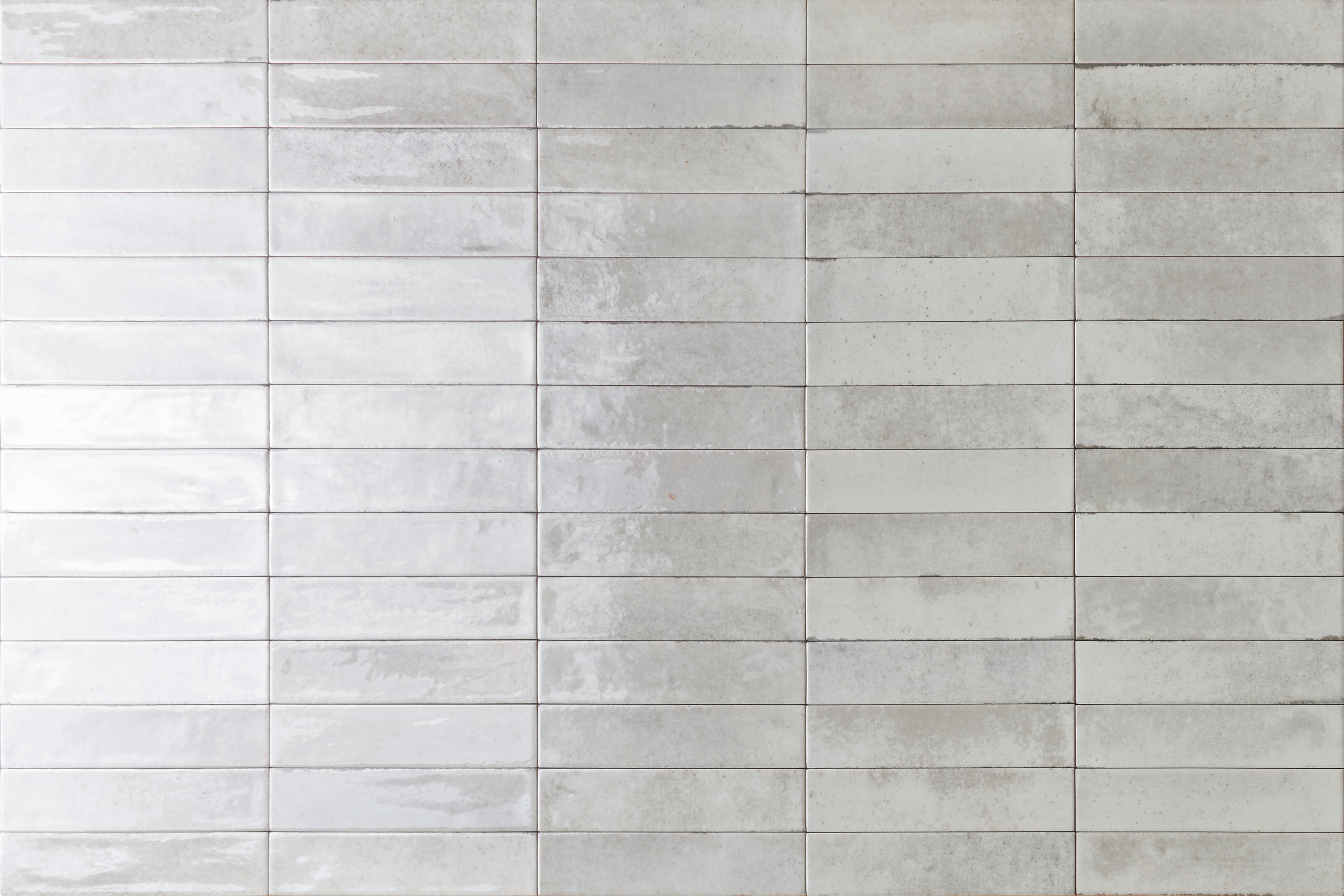 Old City 2x10 Light Gray Gloss Porcelain Tile