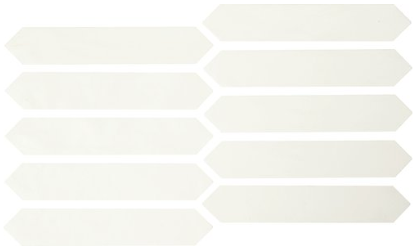 PICKET 2X10 WHITE MATTE Range