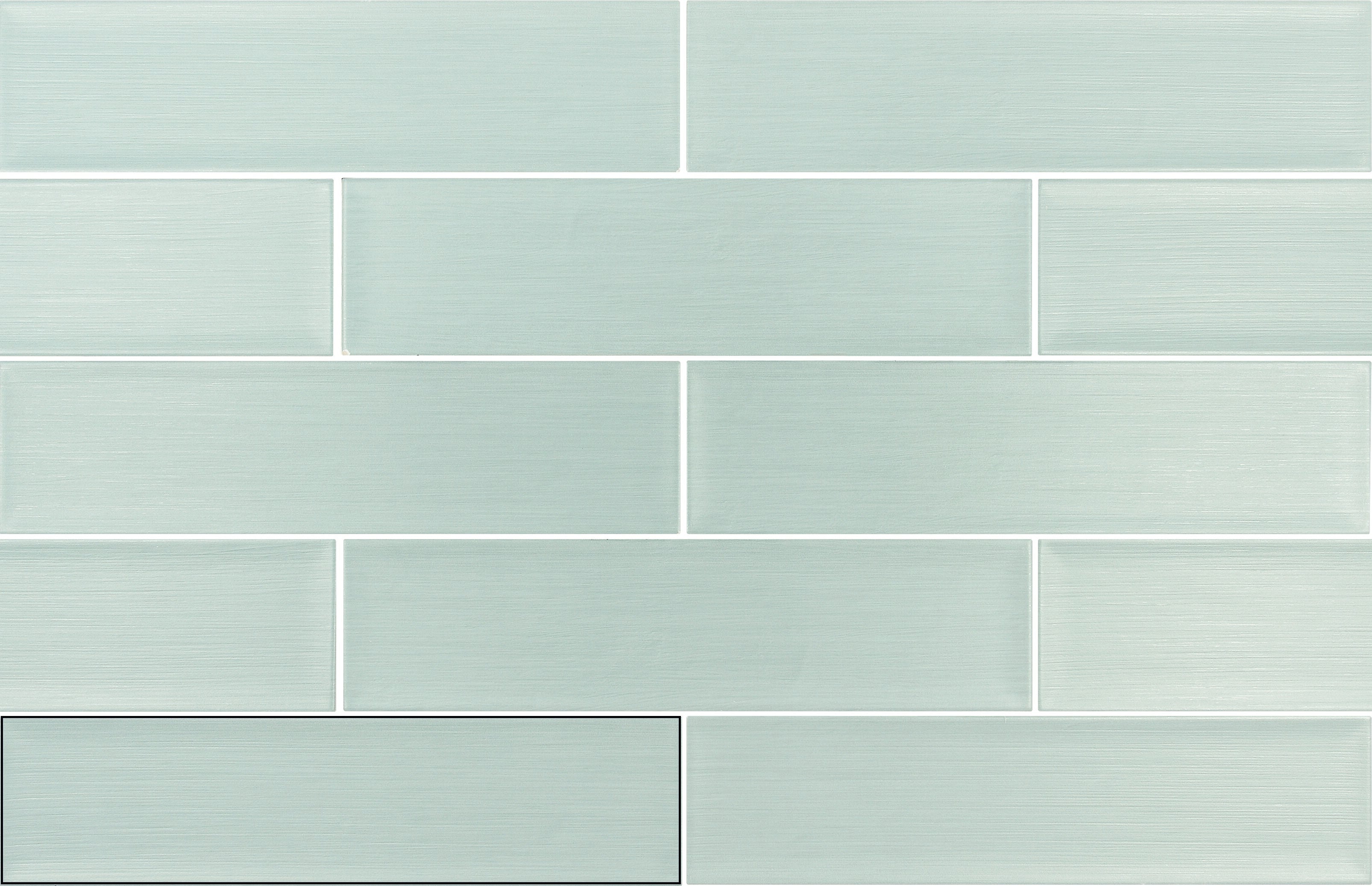 Reef 4x16 Aqua Green Matte Ceramic Tile