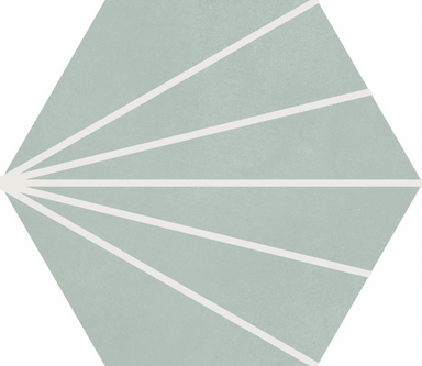 SPOTLIGHT 9X10 HEX DECO GREEN