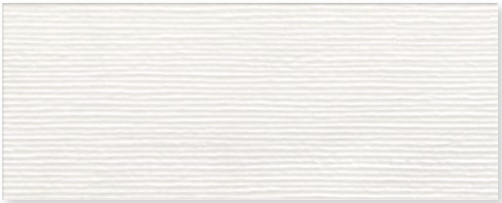 TROPICANA 10X24 NEVE WHITE TRAME MATTE