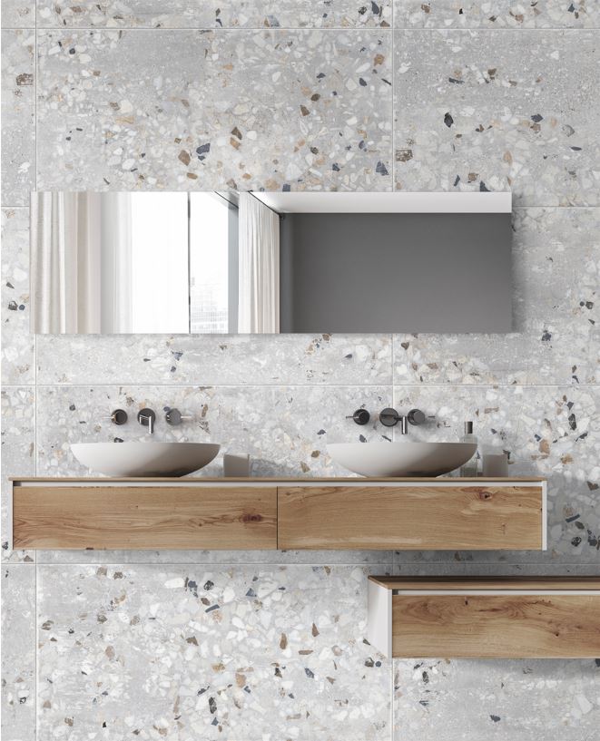 Cemrock 12x24 Multicolor Porcelain Tile