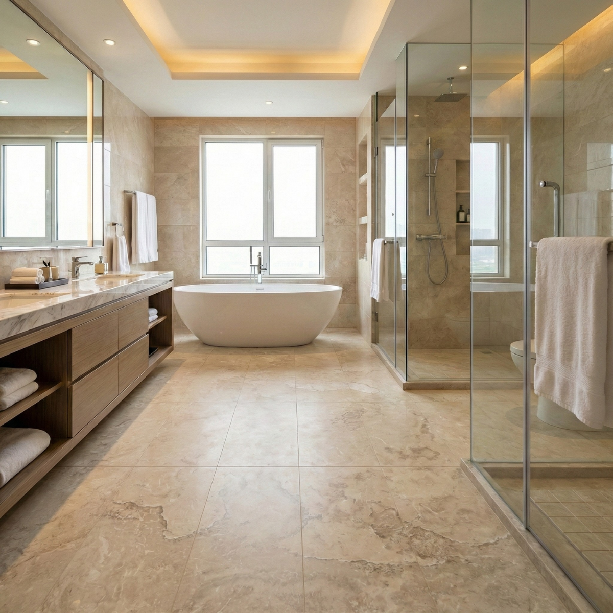 Estate 12x24 Sand Matte Porcelain Tile