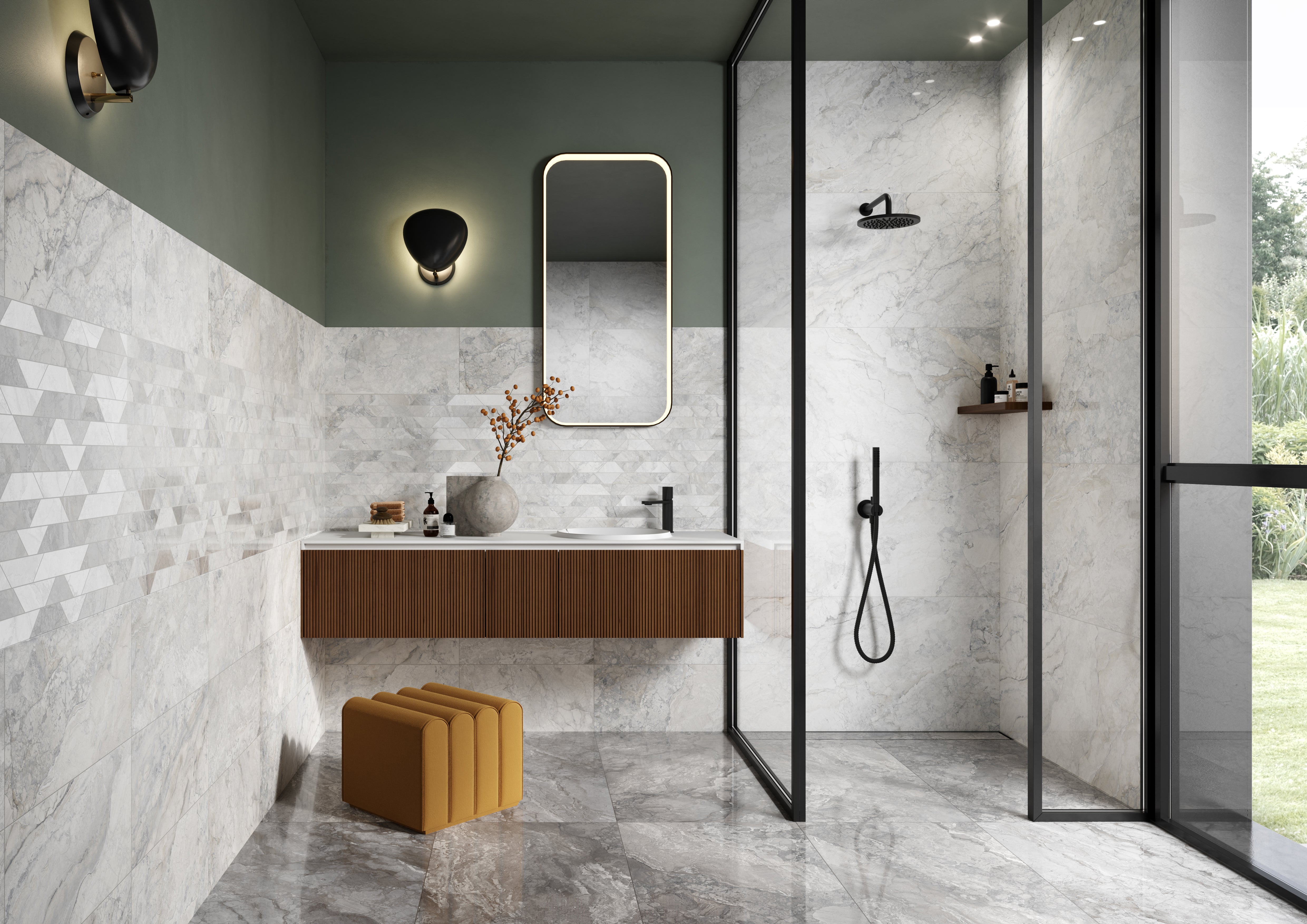 Eternal 24x48 White Matte Porcelain Tile