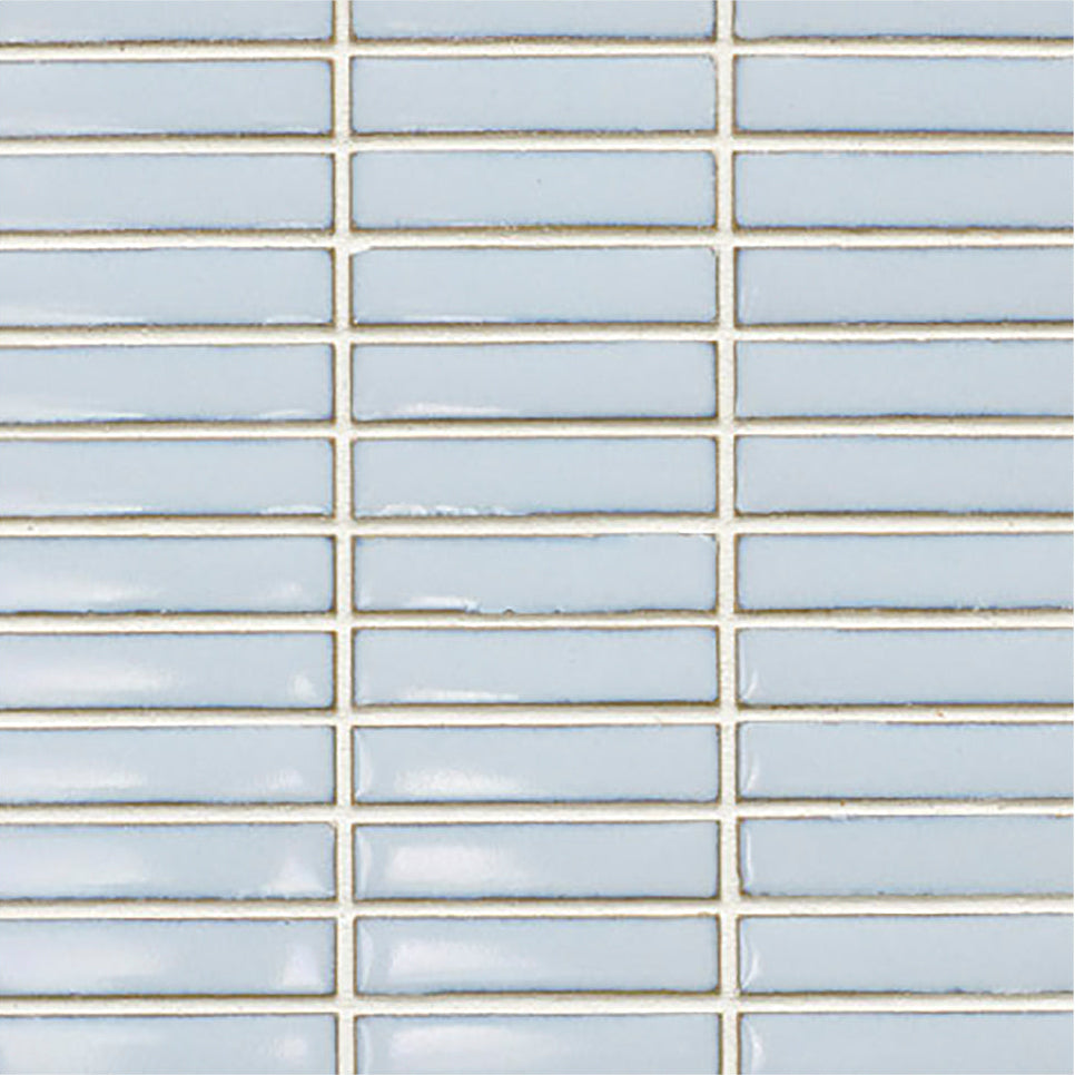 Makai Stacked Cumulus Gloss Mosaic Tile