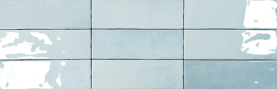 Kai 2.5x8 Opal Blue Gloss Subway Tile