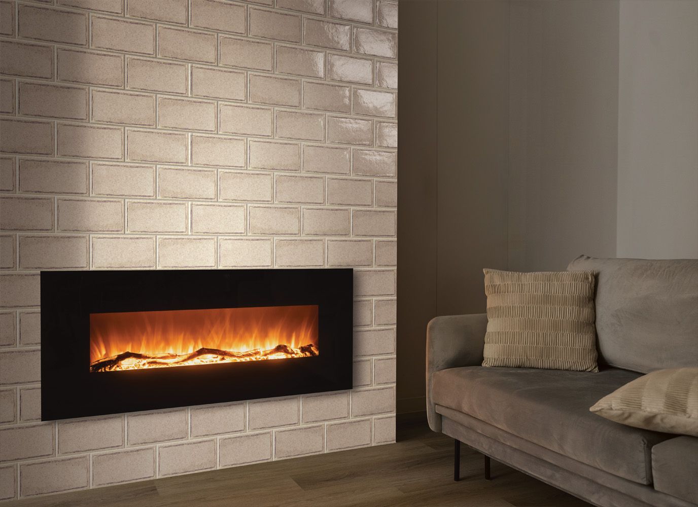 Manhattan 4x8 Cream Gloss Tile
