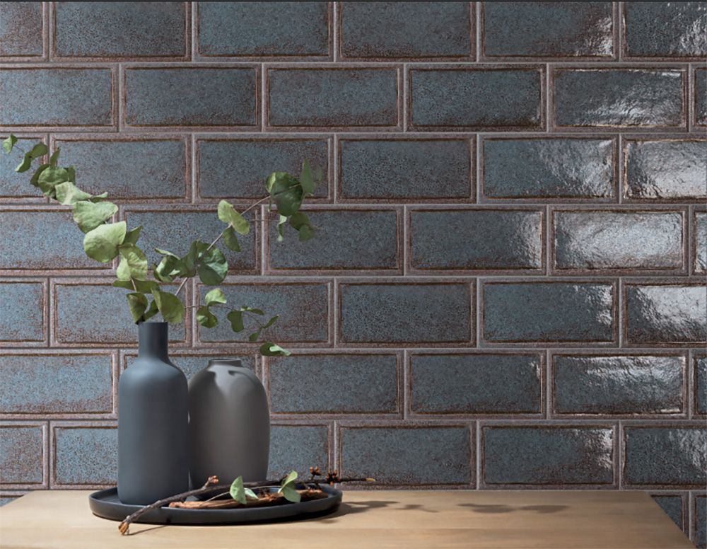 Manhattan 4x8 Turquoise Gloss Tile