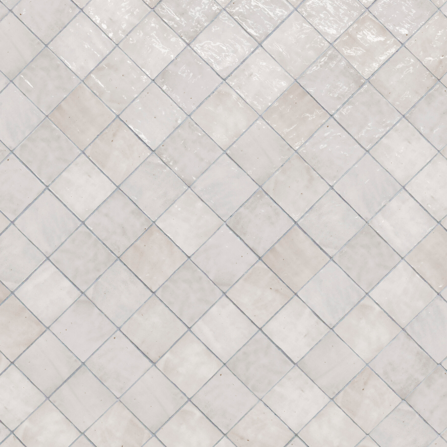 Mirada 4x4 White Gloss Tile