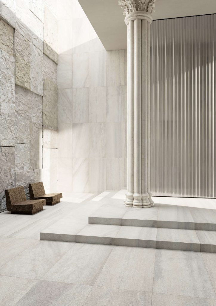 Monument 12x24 White Matte Porcelain Tile