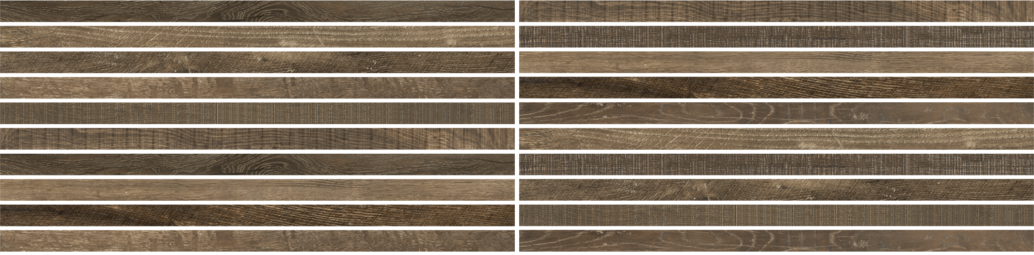 Opus 2x48 Chestnut Blend Wood Look Porcelain Tile