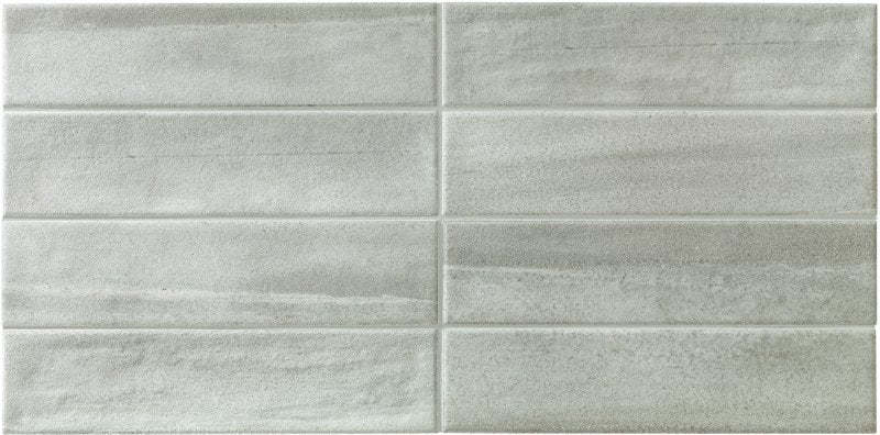 Vista 2x10 Green Matte Porcelain Tile