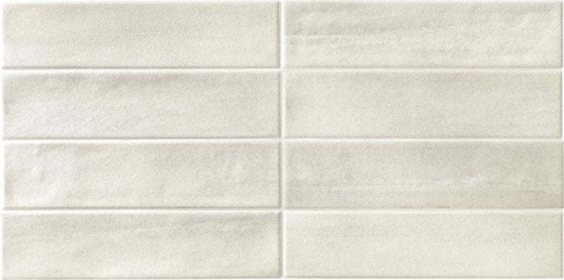 Vista 2x10 White Matte Porcelain Tile