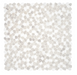 Image shows a 12x12 tile made of light colored mosaic natural stone pebble like tiles
