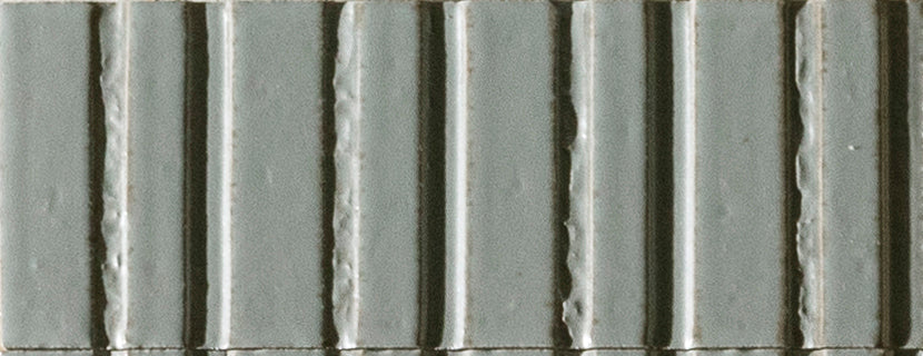 Savannah 3x8 3D Gray Gloss Porcelain Tile
