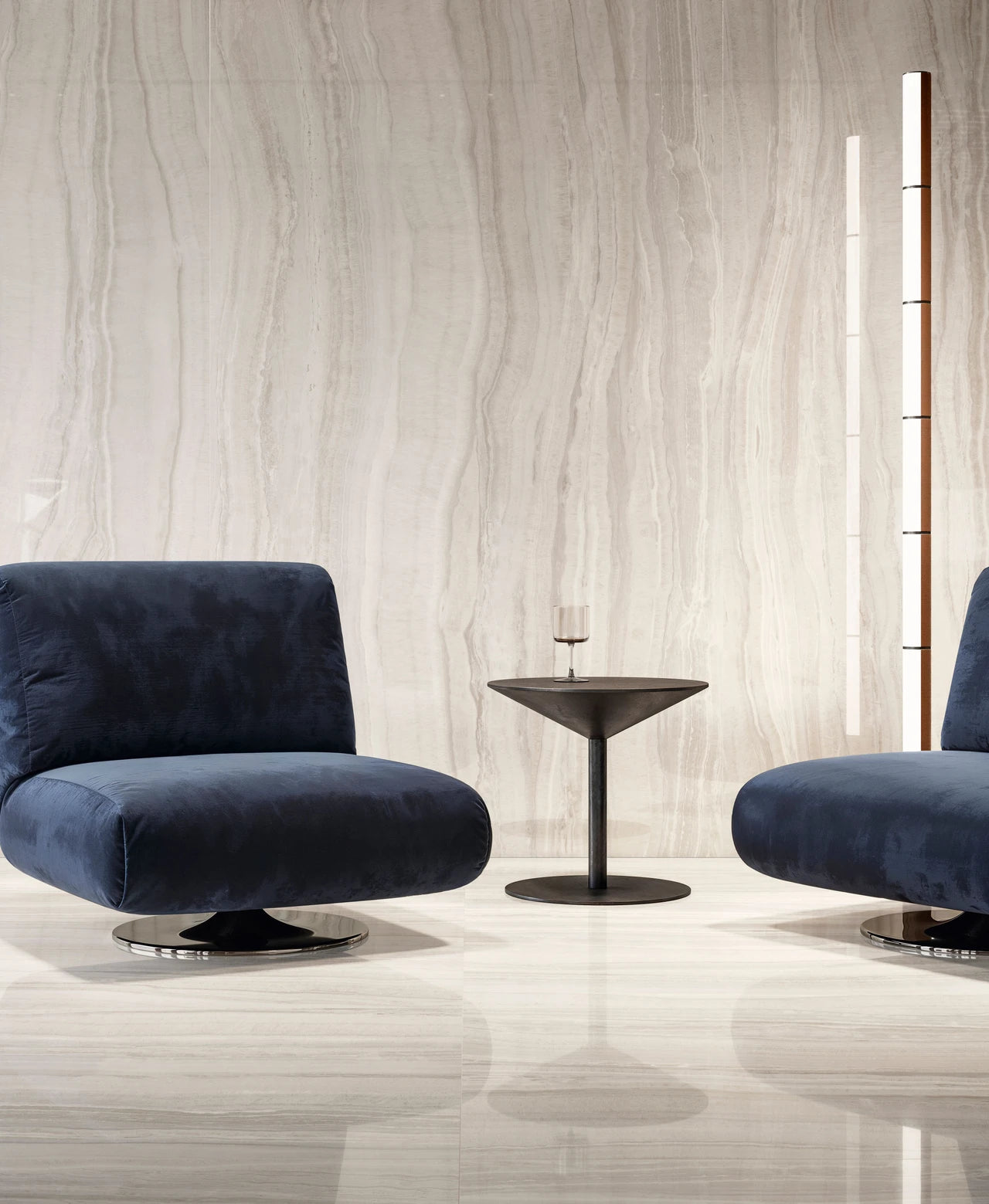 Halo 24x48 White Porcelain Tile