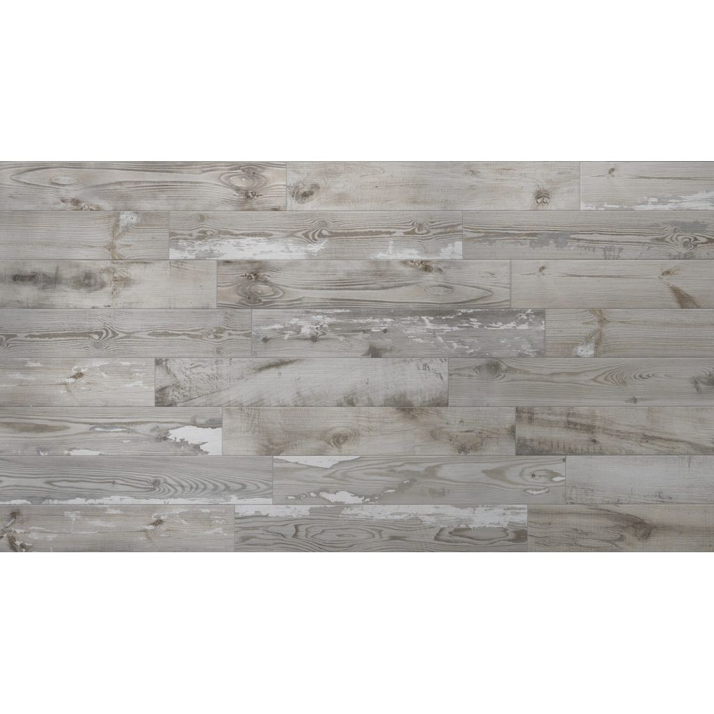 Cottage 6X36 Greige Painted Wood Look Porcelain Tile - SAMPLES