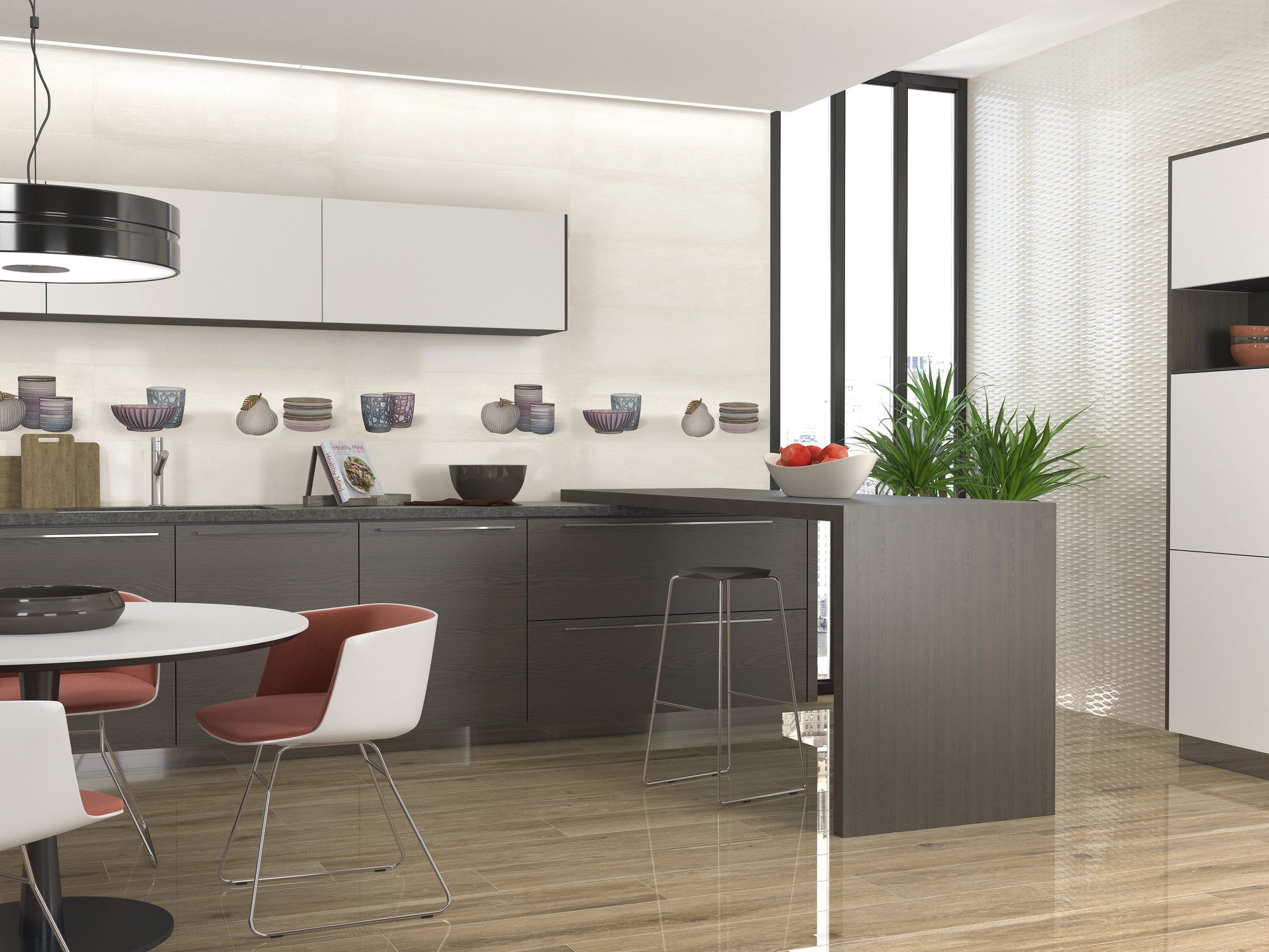 CREATIONS 12X36 WHITE GLOSS Room Scene