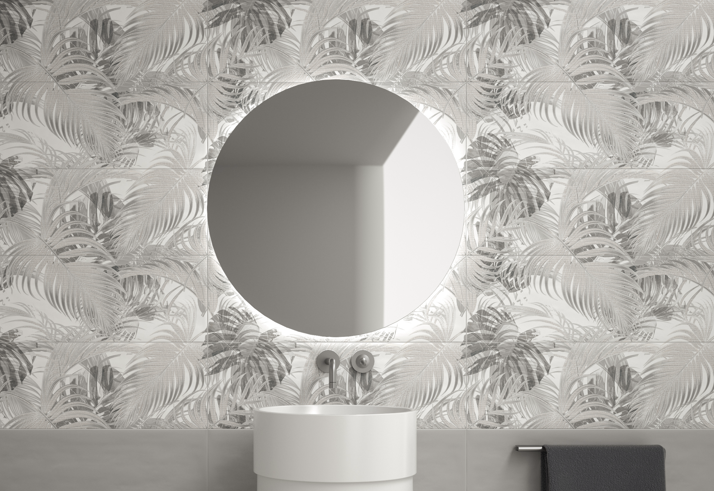 Essence 10X30 Imperial Palm Pattern Wall Tile - SAMPLES