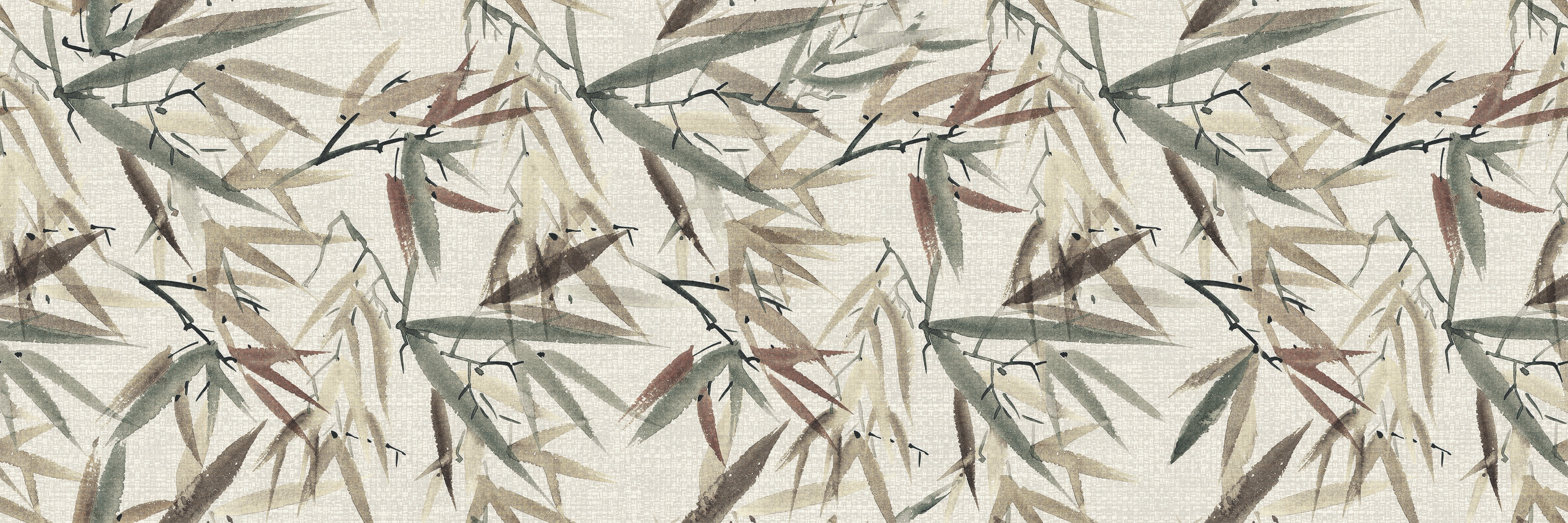 Glade 12x36 Beige Leaf Pattern Wall Tile - SAMPLES