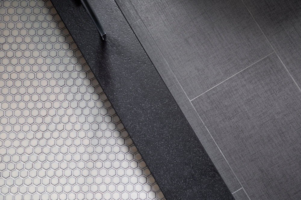Makai Hexagon Dandelion Gloss Mosaic Tile