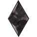 HUDSON 5.5X9 RHOMBOID BLACK GLOSS - SAMPLES