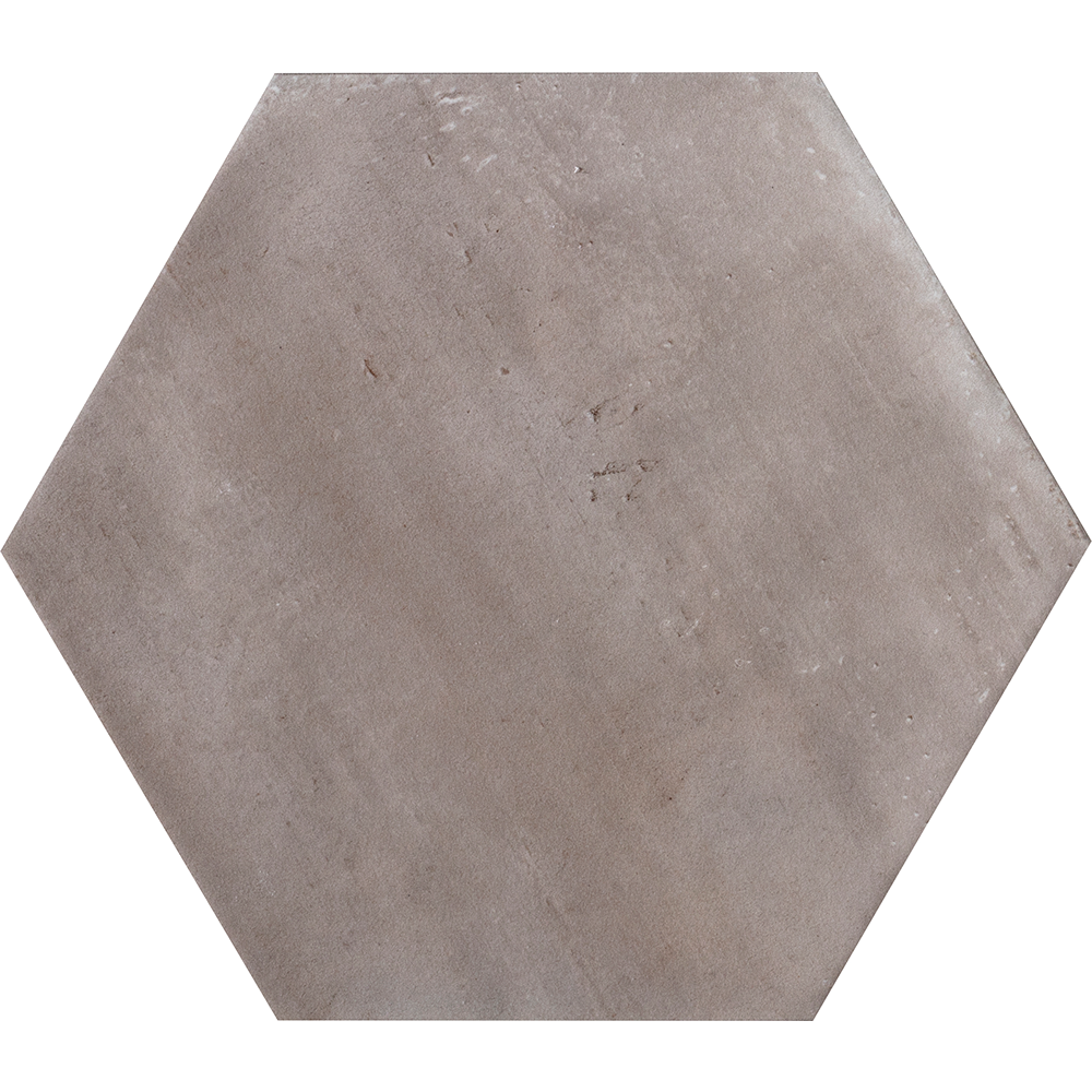 Hudson 9X11 Hexagon Beige Matte Porcelain Tile - SAMPLES