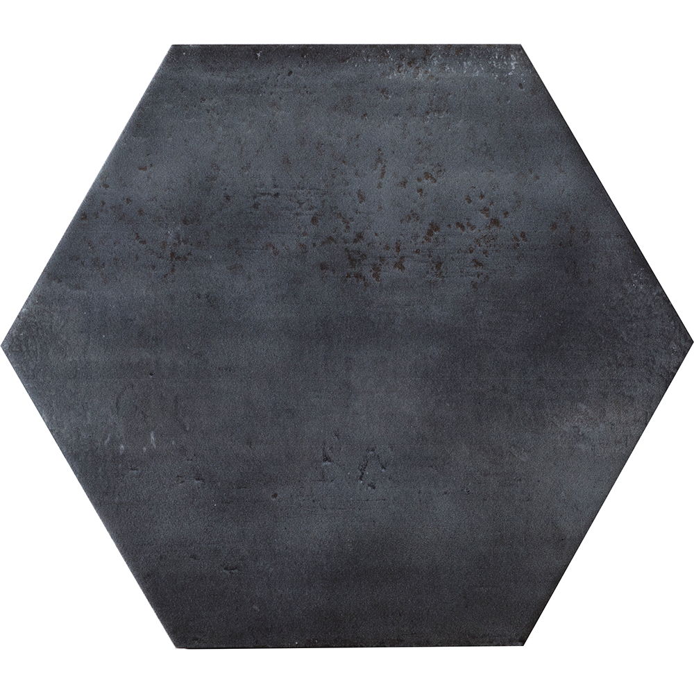 Hudson 9X11 Hexagon Blue Matte Porcelain Tile - SAMPLES