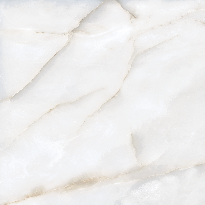 Oceana Onyx 24X24 White Polished Porcelain Tile