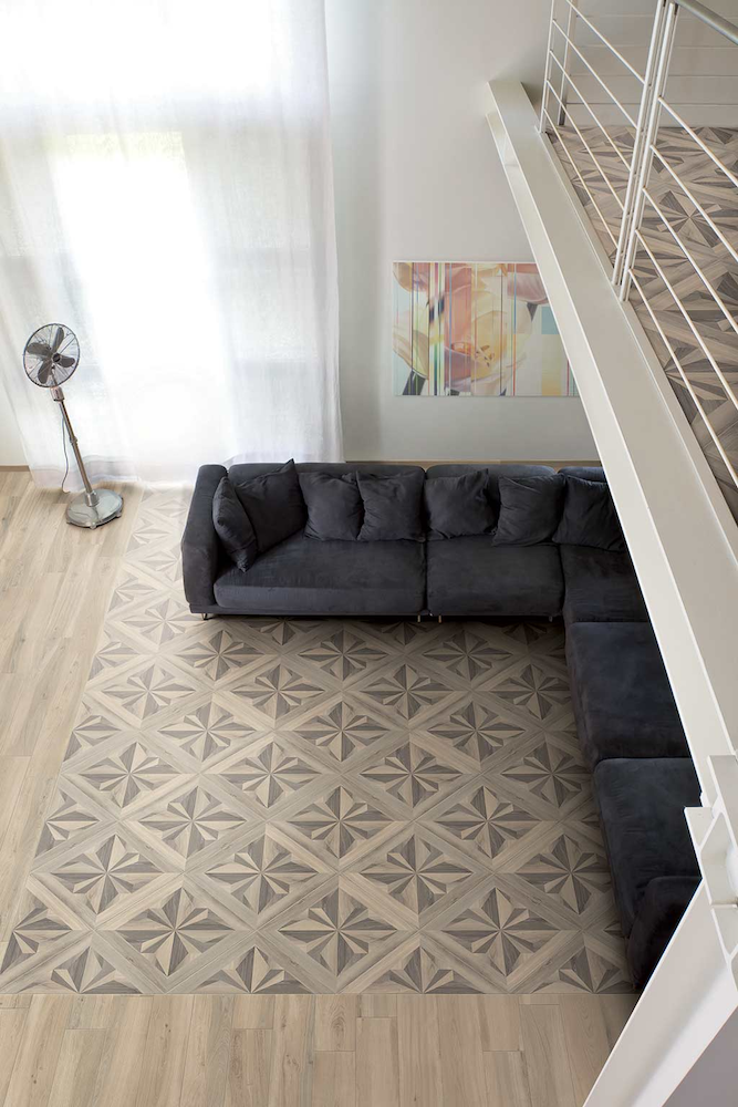 Ozark 24x24 Honey Beige Patterned Wood Look Porcelain Tile