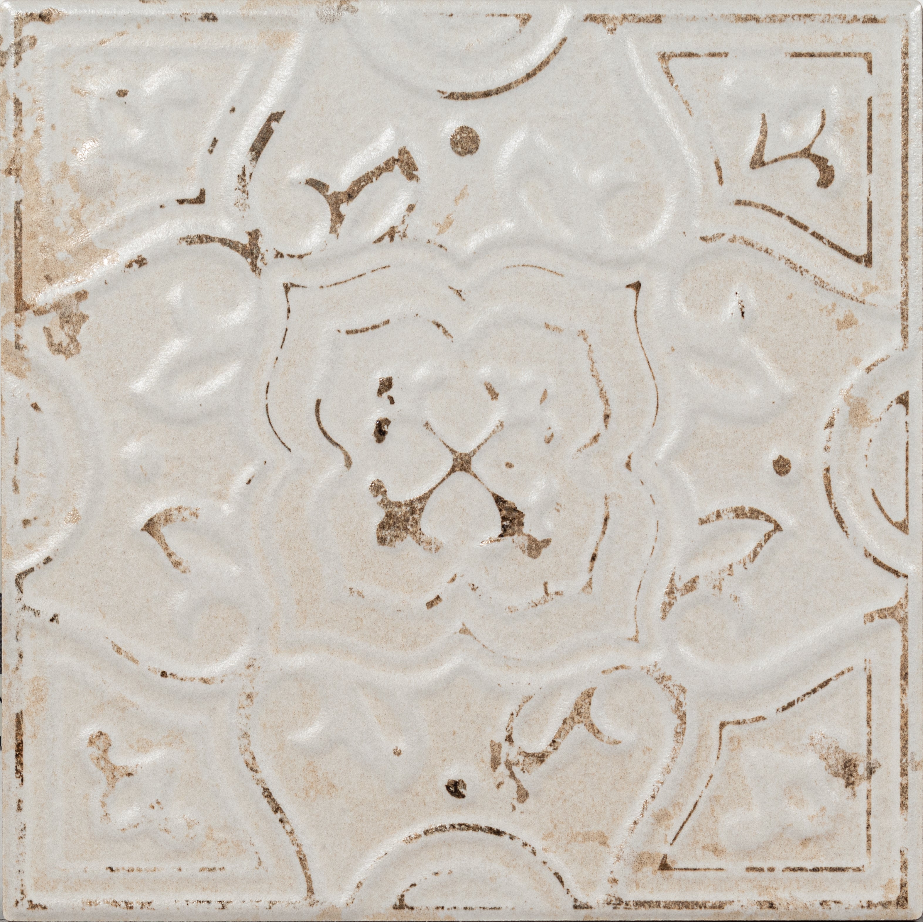 Antiquity 8x8 Mixed Embossed Pattern Tile