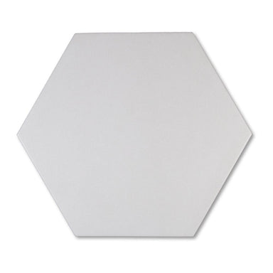 SOLID HEX 8X9 HEXAGON LIGHT GRAY
