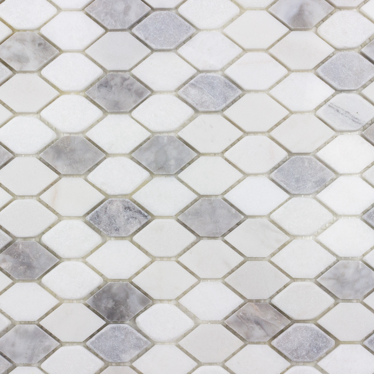 Spectrum Cool Blend Natural Stone Picket Mosaic